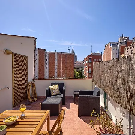 Key Penthouse Sagrada Familia Lägenhet