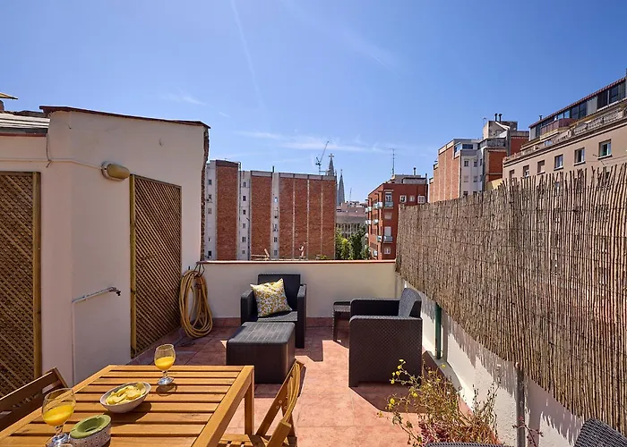 Key Penthouse Sagrada Familia Lägenhet